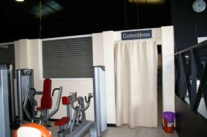 Entrada a sala de clases colectivas Vente desde Cobeña, estamos muy cerca.